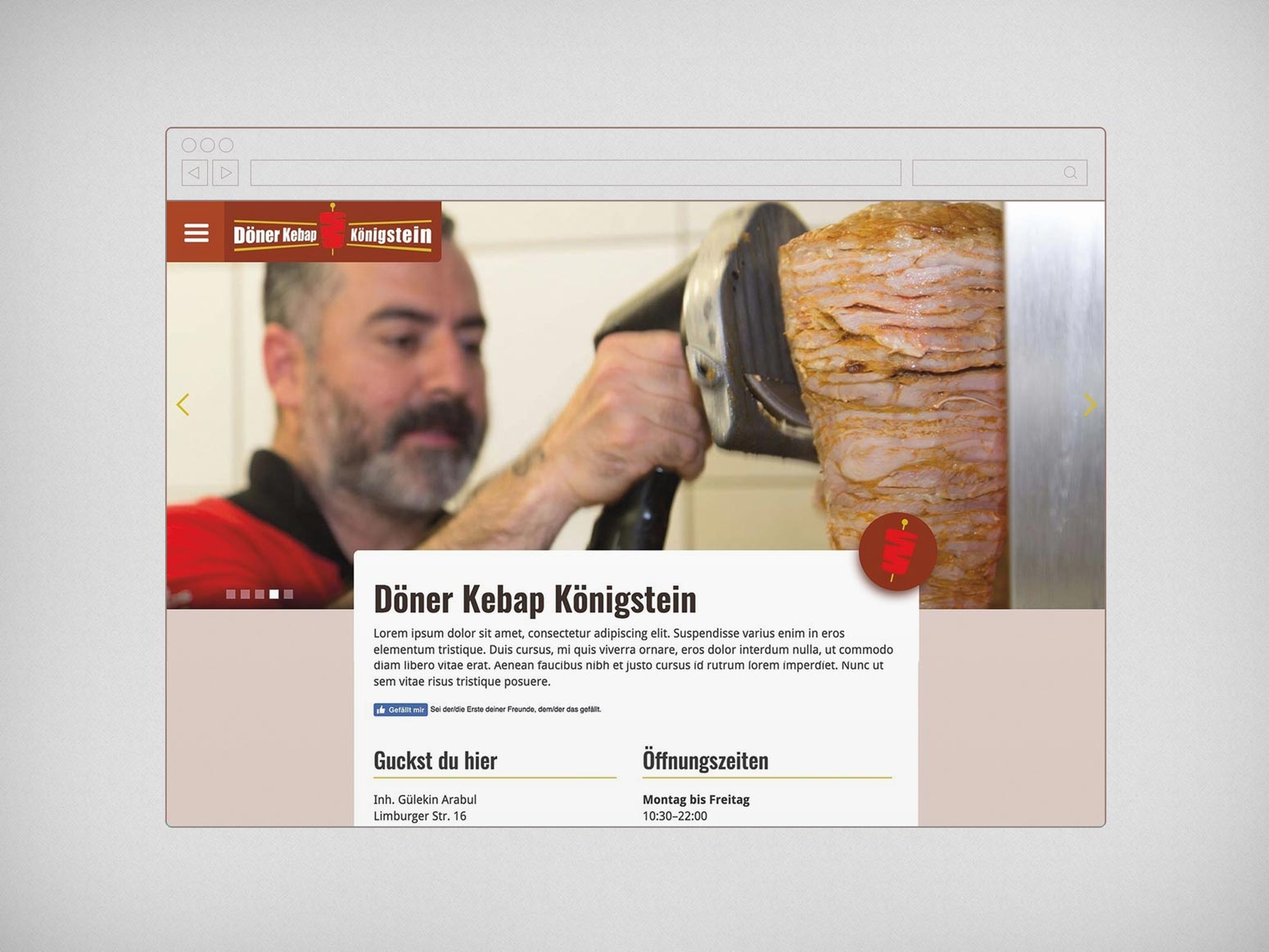 Döner Königstein Website